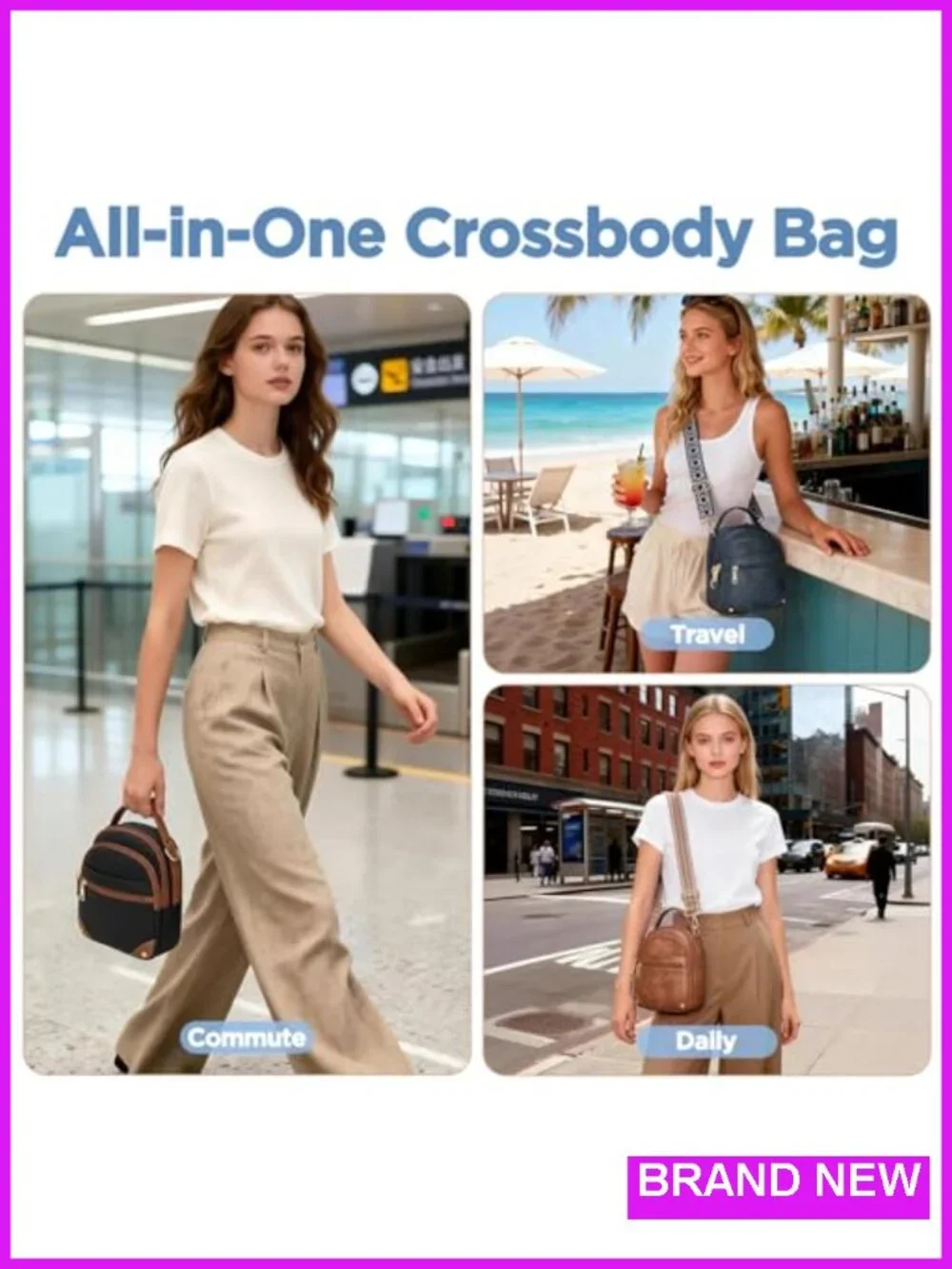N/A compact crossbody